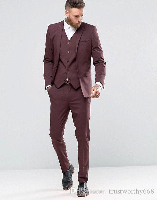 Popular One Button Groomsmen Peak Lapel Groom Tuxedos Men Suits Wedding/Prom Best Man Blazer ( Jacket+Pants+Vest+Tie) 283, Same as image
Popular One Button Groomsmen Peak Lapel Groom Tuxedos Men Suits Wedding/Prom Best Man Blazer ( Jacket+Pants+Vest+Tie) 283, Same as image