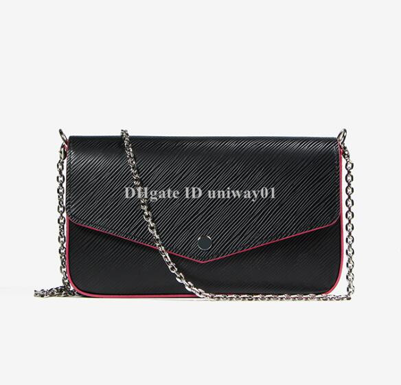 Quality Women shoulder bag cross body clutch purse pochette felicie handbag brand designer classic flower, Red
Quality Women shoulder bag cross body clutch purse pochette felicie handbag brand designer classic flower, Red