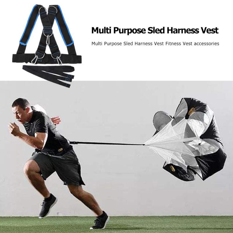 Speed Running Training Straps Sled Shoulder Weight Vest Harness Trainer Bearing Vest Power Strength Resistance Home Gym Fitness
Speed Running Training Straps Sled Shoulder Weight Vest Harness Trainer Bearing Vest Power Strength Resistance Home Gym Fitness