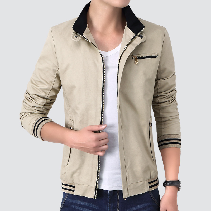2020 Spring Jacket Men Cotton Slim Fit Jackets Mens Bomber Jacket Streetwear Fashion Coats Male Baseball Clothes Tops Men, Black;brown
2020 Spring Jacket Men Cotton Slim Fit Jackets Mens Bomber Jacket Streetwear Fashion Coats Male Baseball Clothes Tops Men, Black;brown