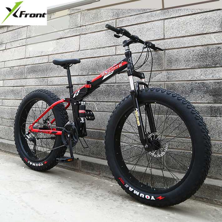 New X-Front Brand 24/26 4.0 fat tire wheel 7/21/24/27 speed Four-link soft tail frame folding mountain bike downhill MTB bicycle
New X-Front Brand 24/26 4.0 fat tire wheel 7/21/24/27 speed Four-link soft tail frame folding mountain bike downhill MTB bicycle