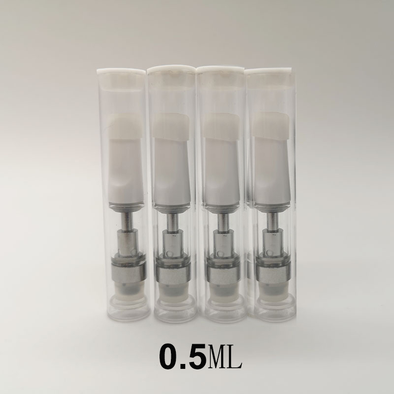 TH205 White Ceramic Cartridges 0.5ml 0.8ml Carts 1ml Empty Vape Pen Thick Oil Glass Tank 510 Thread Atomizers E Cigarettes PVC packaging
TH205 White Ceramic Cartridges 0.5ml 0.8ml Carts 1ml Empty Vape Pen Thick Oil Glass Tank 510 Thread Atomizers E Cigarettes PVC packaging