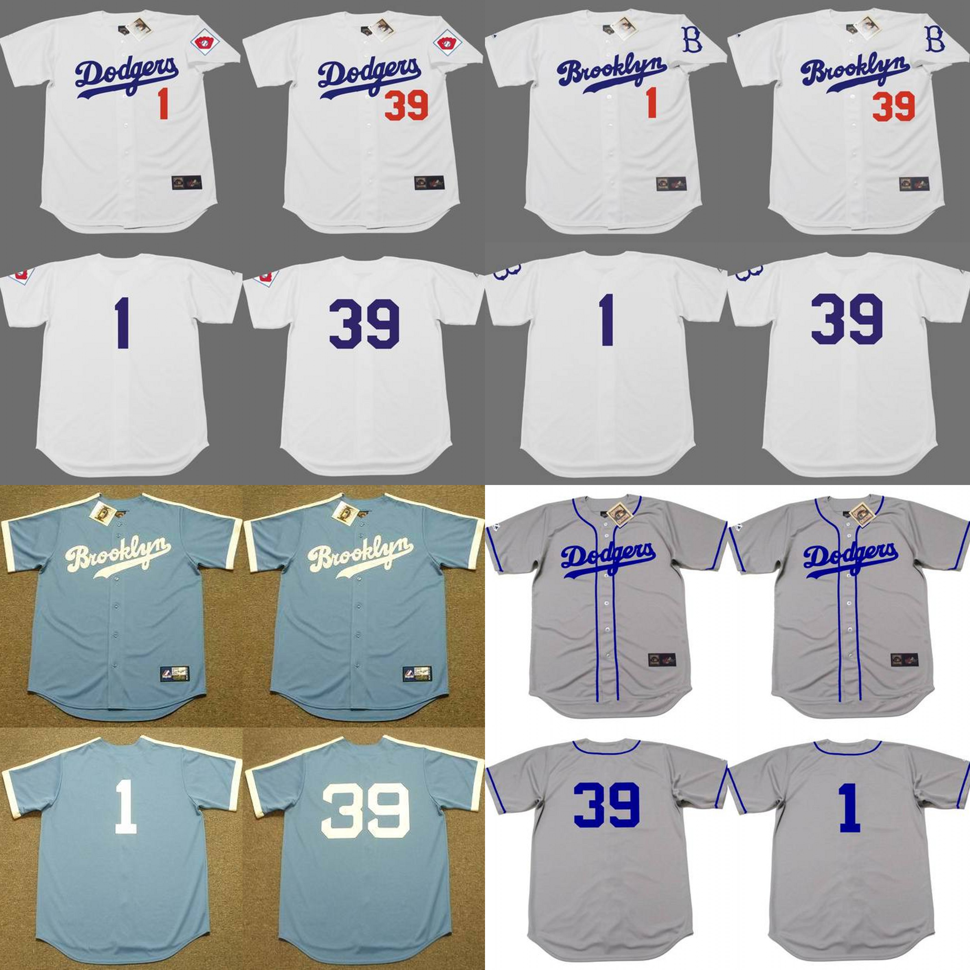 Brooklyn 39 ROY CAMPANELLA 1 PEE WEE REESE 4 DUKE SNIDER 14 GIL HODGES baseball jersey stitched
Brooklyn 39 ROY CAMPANELLA 1 PEE WEE REESE 4 DUKE SNIDER 14 GIL HODGES baseball jersey stitched