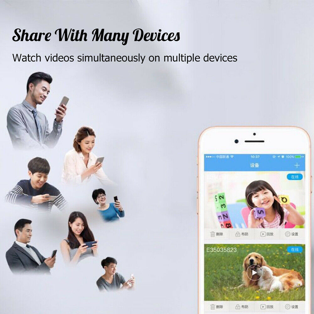 New Smart WIFI Camera 1080P HD IP WIFI Camera Camcorder Wireless Home Security DVR Night Vision Home security anti-theft video surveillance