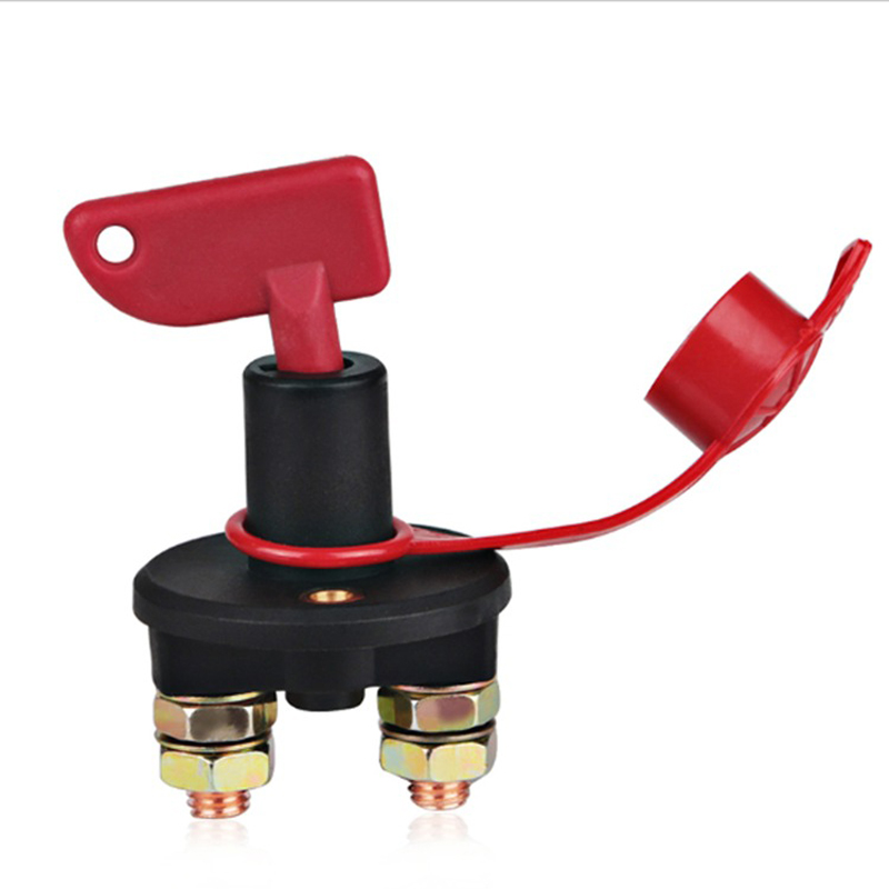 12V 24V 300A Battery Main Switch Disconnector Compact Size Isolator Disconnect Device Sturdy Durable Car Boat Switch Accessories