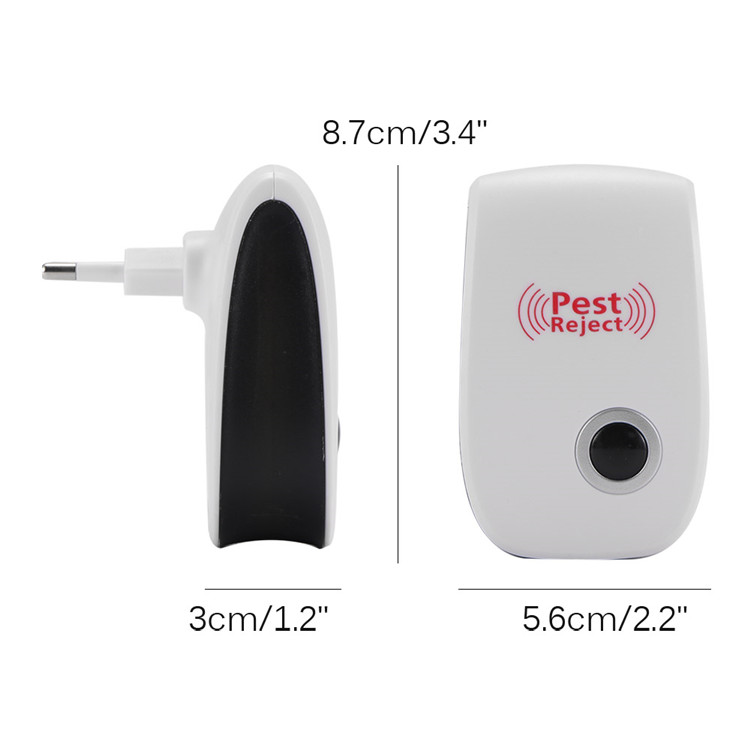 Mosquito Killer Pest Reject Control Electronic Ultrasonic Repeller Rejects Rat Mouse Cockroach Repellent Anti Rodent Bug House Office