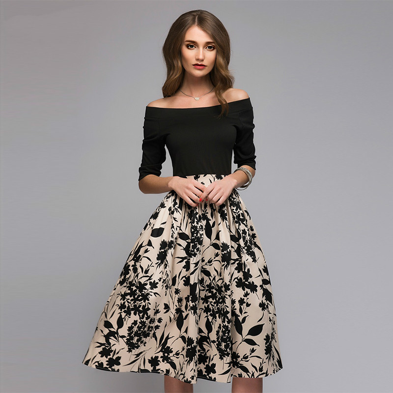 February Brand Designer Femme Floral Printed Patchwork Dress Women Off Shoulder Sexy Party Vestidos Female Slash Neck Casual Dresses, Gray
February Brand Designer Femme Floral Printed Patchwork Dress Women Off Shoulder Sexy Party Vestidos Female Slash Neck Casual Dresses, Gray