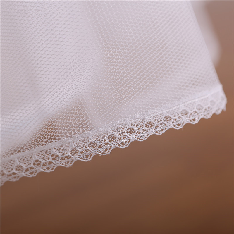 Aline Long Tulle Petticoats for Wedding Dress Crinoline Petticoat Underskirt One Layer Hoop Knitted White Skirt Rockabilly