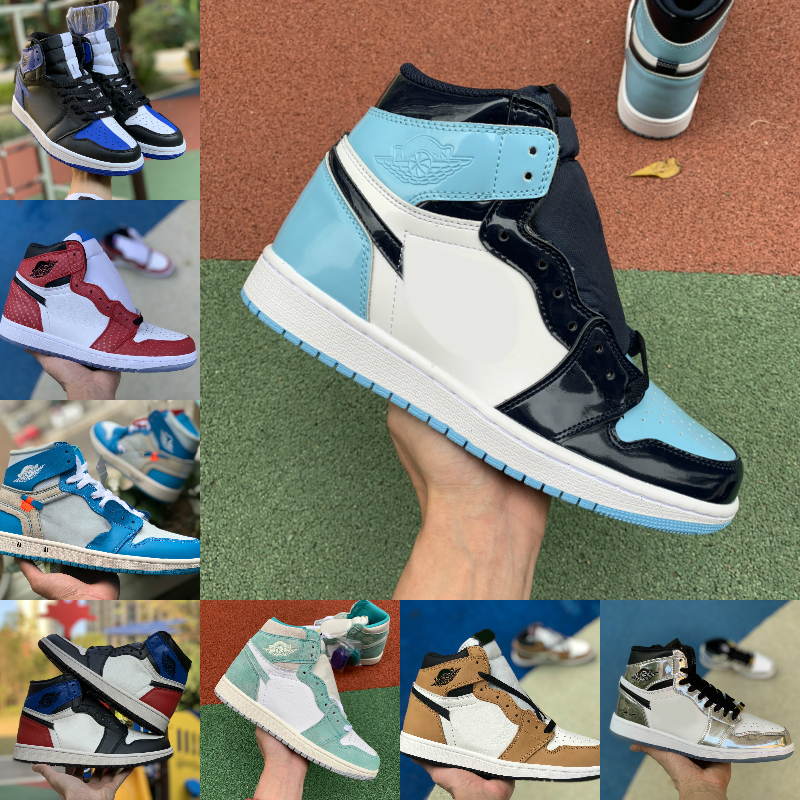 Sale High 1 OG GS X Men Basketball Shoes Obsidian ASG UNC Crimson Tint Fearless Banned Toe Retroes 1s Chicago Women White Green Sports Shoes, V106
Sale High 1 OG GS X Men Basketball Shoes Obsidian ASG UNC Crimson Tint Fearless Banned Toe Retroes 1s Chicago Women White Green Sports Shoes, V106