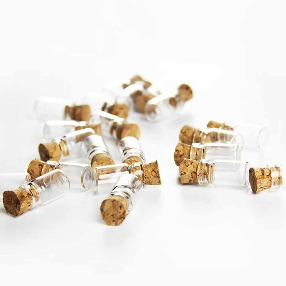 100pcs Free shipping 0.5ml Vials Clear Glass Bottles with Corks Miniature Glass Bottle Sample Jars
100pcs Free shipping 0.5ml Vials Clear Glass Bottles with Corks Miniature Glass Bottle Sample Jars