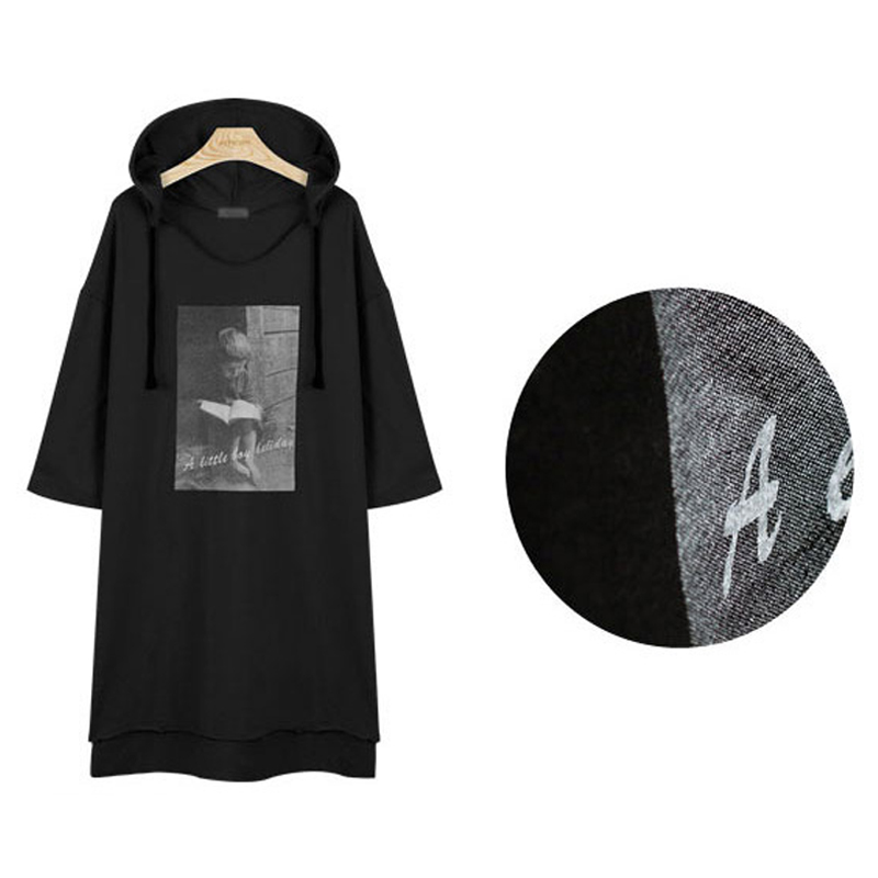 FLULU Casual Autumn Winter Women Sweatshirt 2018 Print Floral Warm Loose Hoodies Sweatshirt Long Sleeve BF Top Plus Size 5XL
