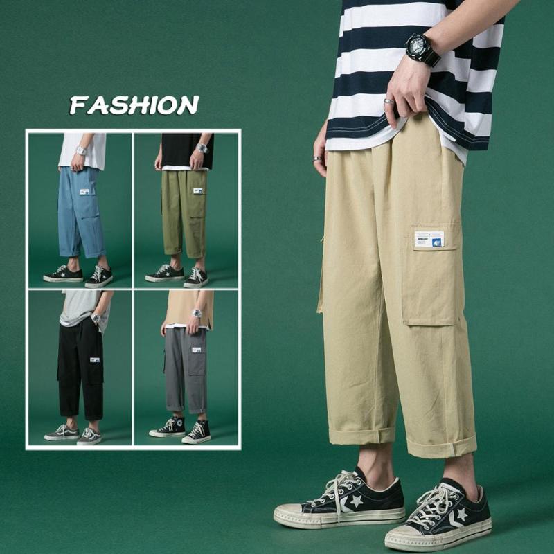 Multi-pocket Pants Men Ankle-Length Trousers Men 100% Cotton Summer Fashion Causal Street Joggers Pant Cargo Sweatpants Male 5XL, Black
Multi-pocket Pants Men Ankle-Length Trousers Men 100% Cotton Summer Fashion Causal Street Joggers Pant Cargo Sweatpants Male 5XL, Black