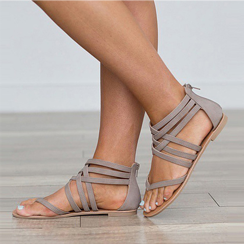 FIDANEI Women Sandals Fashion Gladiator Sandals For Ladies Summer Shoes Female Flat Sandals Rome Style Cross Tied Shoes Women, Black
FIDANEI Women Sandals Fashion Gladiator Sandals For Ladies Summer Shoes Female Flat Sandals Rome Style Cross Tied Shoes Women, Black