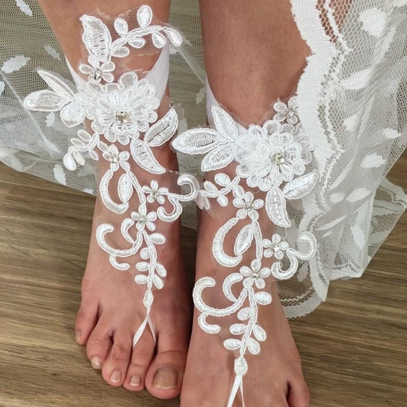 Hot Beach Lace Anklets 2019 Sandbeach Barefoot Jewellery Cheap Stretch Leg Bracelets For Wedding Bridal Bridesmaid Foot Jewellerys, White
Hot Beach Lace Anklets 2019 Sandbeach Barefoot Jewellery Cheap Stretch Leg Bracelets For Wedding Bridal Bridesmaid Foot Jewellerys, White