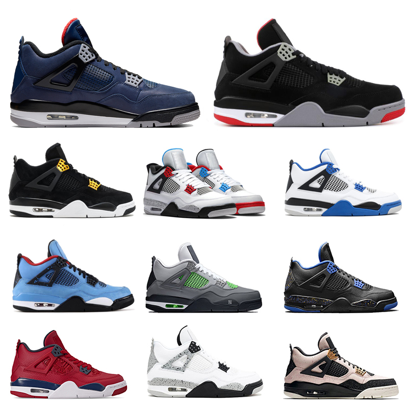 Loyal Blue Basketball Shoes Bred 4 4s IV Mens What The Cactus White Cement Jack Cool Grey Blue Men Sports Designer Sneakers
Loyal Blue Basketball Shoes Bred 4 4s IV Mens What The Cactus White Cement Jack Cool Grey Blue Men Sports Designer Sneakers