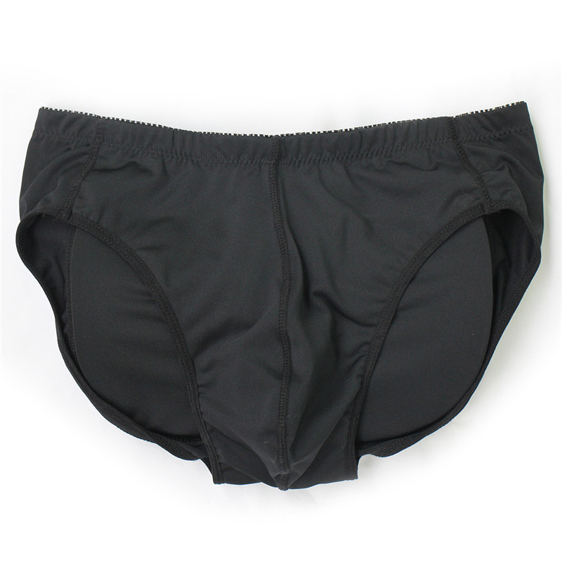 Man Body Shaper Underwear Padded Butt Lifter Briefs Panties Back Strengthening Double Removable Fake Ass Sexy Push up Cup Bulge Bodyshaper