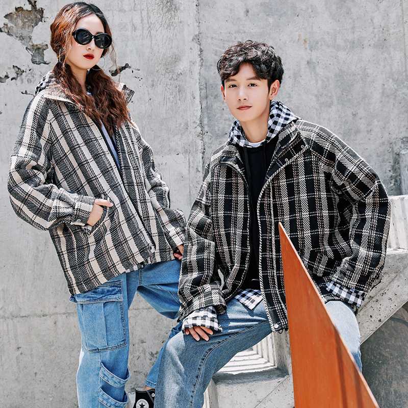 UYUK Autumn Style New Couples Retro Plaid Youth Loose Casual Trend With Students Jacket Hombre Streetwear Clothes, Black
UYUK Autumn Style New Couples Retro Plaid Youth Loose Casual Trend With Students Jacket Hombre Streetwear Clothes, Black