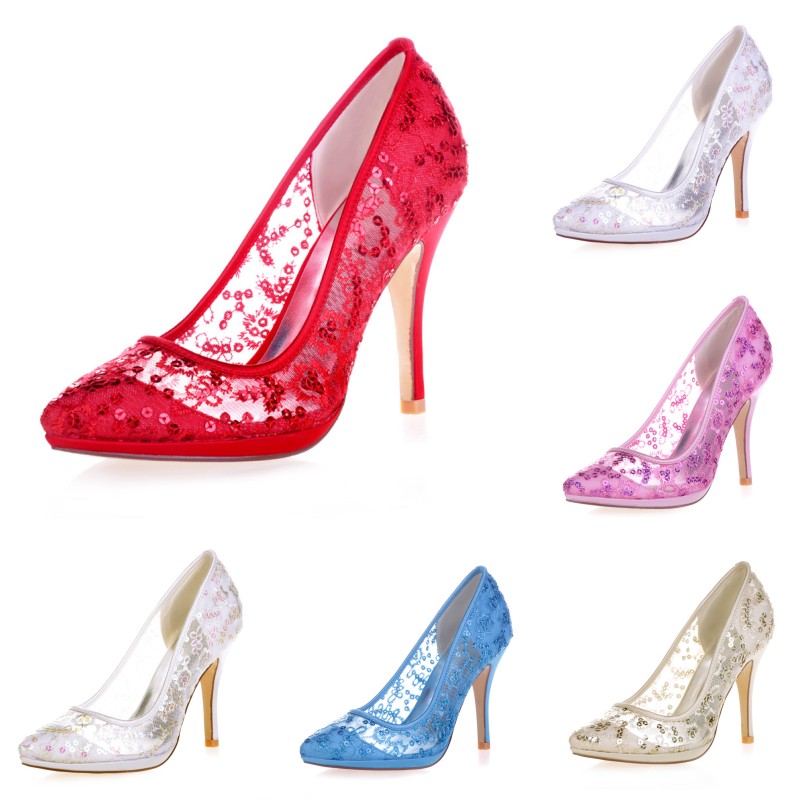 0255-32 Ivory High Heels Women Pump Prom Party Evening Dance Wedding Bridal Shoes Pointed Toe 10cm Stiletto Heel Paillette Grenadine Sequins, White
0255-32 Ivory High Heels Women Pump Prom Party Evening Dance Wedding Bridal Shoes Pointed Toe 10cm Stiletto Heel Paillette Grenadine Sequins, White