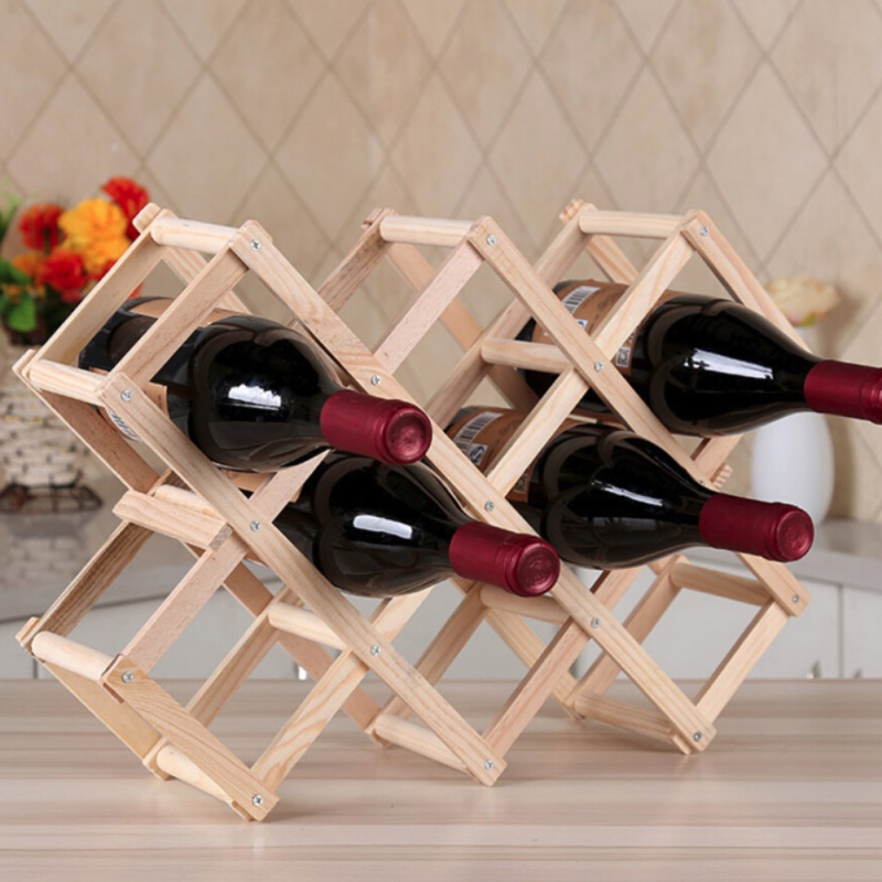 Newest Wood Folding Creative Wood Bottle Holder Solid Whisky Rack Wine Folding BarStorage Kitchen In Exhibitor
Newest Wood Folding Creative Wood Bottle Holder Solid Whisky Rack Wine Folding BarStorage Kitchen In Exhibitor