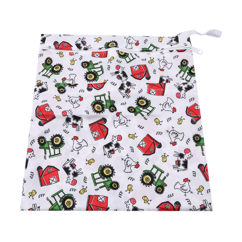 Baby Diaper Bags Printed Double Zippered Wet/Dry Bag Waterproof Wet Cloth Diaper Backpack Reusable Cover Baby Product, Cow chicken
Baby Diaper Bags Printed Double Zippered Wet/Dry Bag Waterproof Wet Cloth Diaper Backpack Reusable Cover Baby Product, Cow chicken