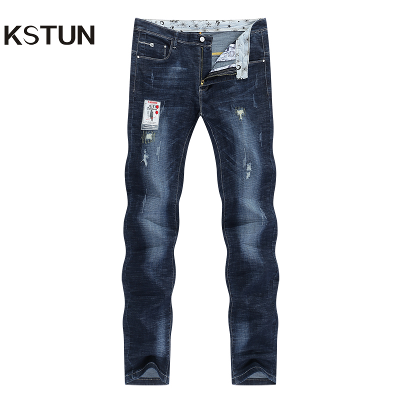 KSTUN Men Jeans Stretch Dark Blue Slim Fit Ripped Biker Jeans Man Casual Patchwork Hip hop Mens Pants Denim Clothes Dropshipping
KSTUN Men Jeans Stretch Dark Blue Slim Fit Ripped Biker Jeans Man Casual Patchwork Hip hop Mens Pants Denim Clothes Dropshipping