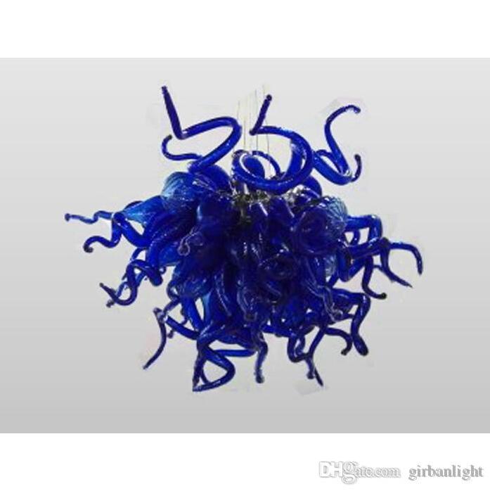 Modern Art Designed Blue Glass Chandelier LED Bulbs Italy Designed Custom Made Blown Glass Small Chandelier for Home Decor
Modern Art Designed Blue Glass Chandelier LED Bulbs Italy Designed Custom Made Blown Glass Small Chandelier for Home Decor