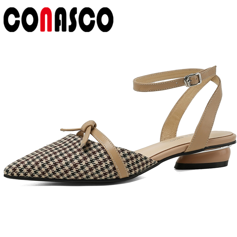 CONASCO 2020 Spring Summer New Concise Fashion Casual Women Sandals Pumps Ankle Strap Butterfly-Knot Gingham Shallow Shoes Woman, Black
CONASCO 2020 Spring Summer New Concise Fashion Casual Women Sandals Pumps Ankle Strap Butterfly-Knot Gingham Shallow Shoes Woman, Black