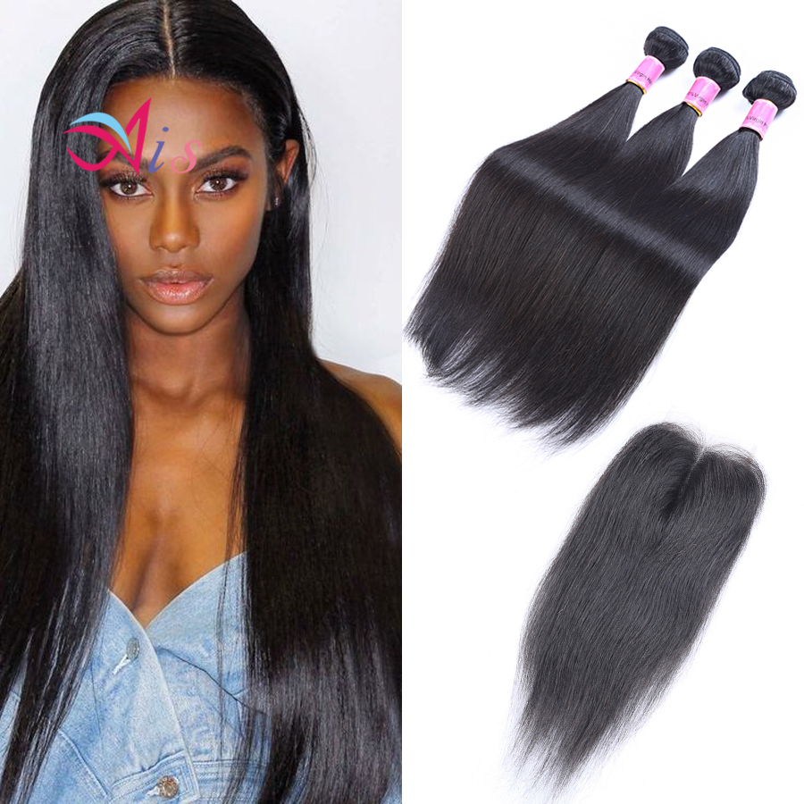 Ais Hair Brazilian Straight Hair Bundles With Lace Closure 3 Bundles with Closure Cheap Brazilian Human Hair Straight With Closure, Natural color
Ais Hair Brazilian Straight Hair Bundles With Lace Closure 3 Bundles with Closure Cheap Brazilian Human Hair Straight With Closure, Natural color