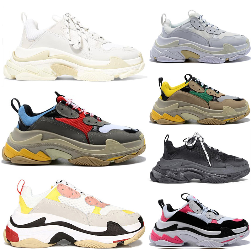 Best Platform Triple S sneaker fashion Paris 17FW casual for Men Women Black pink white Wholesale Mens Womens Sports sneakers size 36-45, # 5
Best Platform Triple S sneaker fashion Paris 17FW casual for Men Women Black pink white Wholesale Mens Womens Sports sneakers size 36-45, # 5