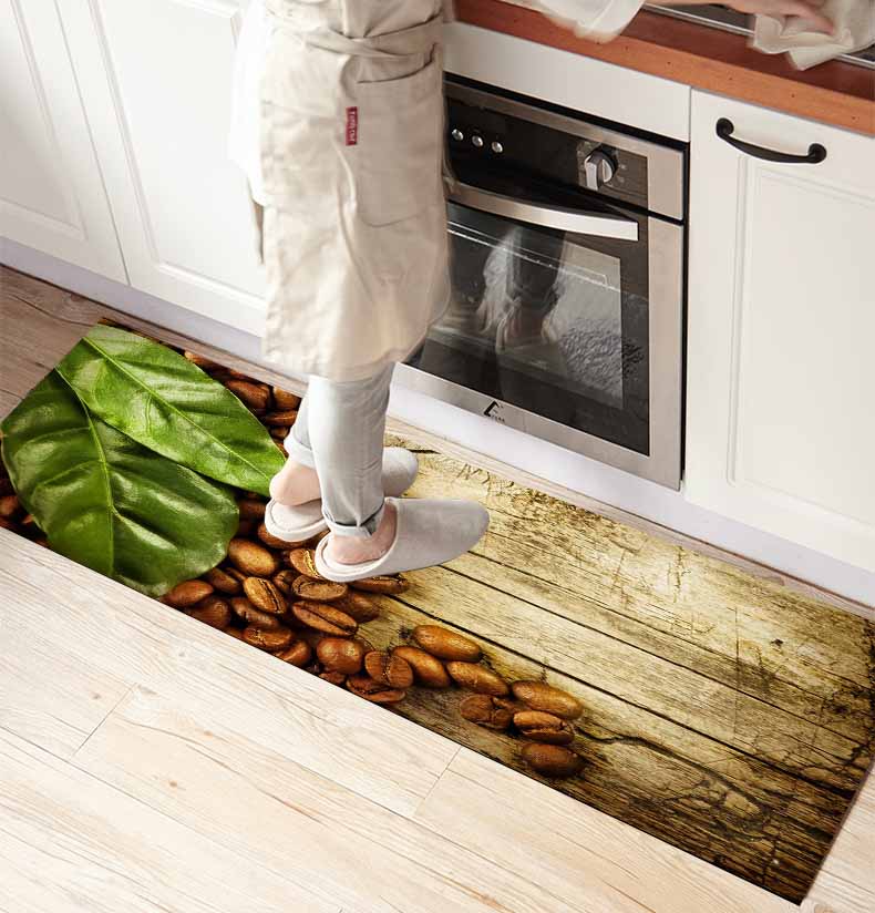 Else Brown Wood on Coffee Beans Leaves 3d Print Non Slip Microfiber kitchen counter Modern Decorative Washable Area Rug Mat, As pic
Else Brown Wood on Coffee Beans Leaves 3d Print Non Slip Microfiber kitchen counter Modern Decorative Washable Area Rug Mat, As pic