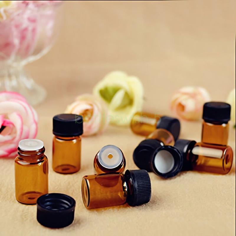 10pcs 1ml/2ml Amber Essential Oil Perfume Glass Bottles Orifice Reducer with Cap
10pcs 1ml/2ml Amber Essential Oil Perfume Glass Bottles Orifice Reducer with Cap