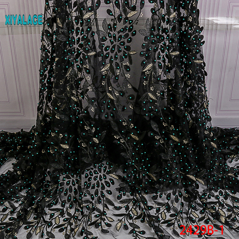 Nigerian Beaded Lace Fabric 2020 High Quality African 3D Net Lace Fabric Wedding French Tulle Material For Dress YA2429B-1
Nigerian Beaded Lace Fabric 2020 High Quality African 3D Net Lace Fabric Wedding French Tulle Material For Dress YA2429B-1