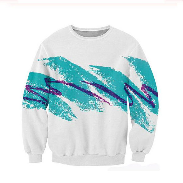 New Fashion Womens/Mens Cartoon Rugrats 90' Funny 3D Print Crewneck Sweatshirt Jumper Women/Men Fashion Clothing XS01, Multicolor