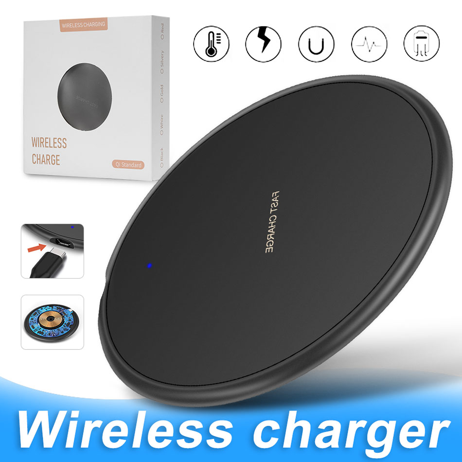 KD-20 New 10W Wirelss Fast Charger Qi Quck Charging Aadapter for iPhone 11 Pro Max XS XR Wireless Charging Pad for Samsung
KD-20 New 10W Wirelss Fast Charger Qi Quck Charging Aadapter for iPhone 11 Pro Max XS XR Wireless Charging Pad for Samsung