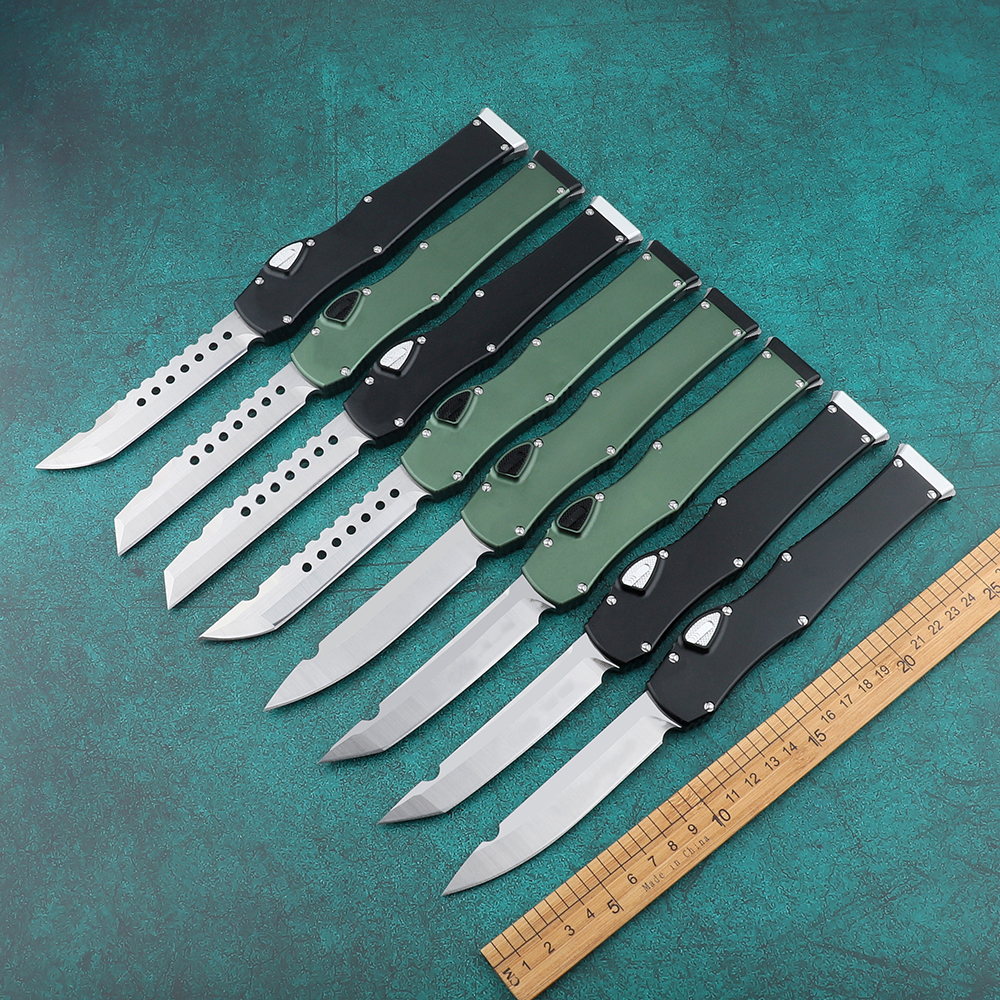 Promotional automatic knife! Fixed knife D2 survival knife folding knife aluminum handle 6061-T6 tactical outdoor survival EDC camping tool
Promotional automatic knife! Fixed knife D2 survival knife folding knife aluminum handle 6061-T6 tactical outdoor survival EDC camping tool