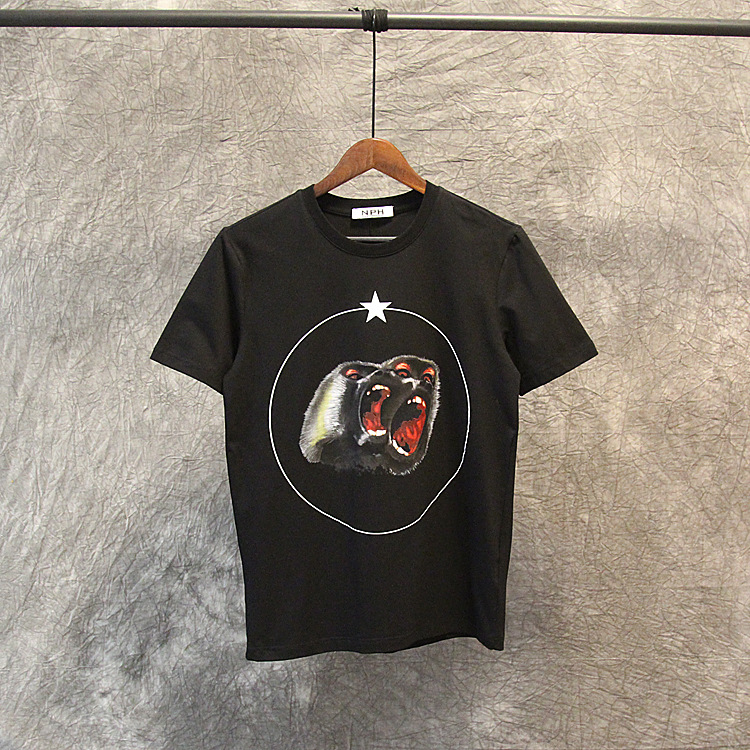 New Summer Men Designer T Shirt Clothing Short Sleeve T Shirt Roar Orangutan Monkey Circle Star T Shirt Unisex Tee Cotton Tops, White;black
New Summer Men Designer T Shirt Clothing Short Sleeve T Shirt Roar Orangutan Monkey Circle Star T Shirt Unisex Tee Cotton Tops, White;black