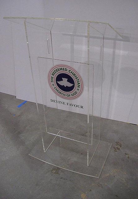 transparent acrylic table acrylic lectern Podium Lectern Pulpit Plexiglass