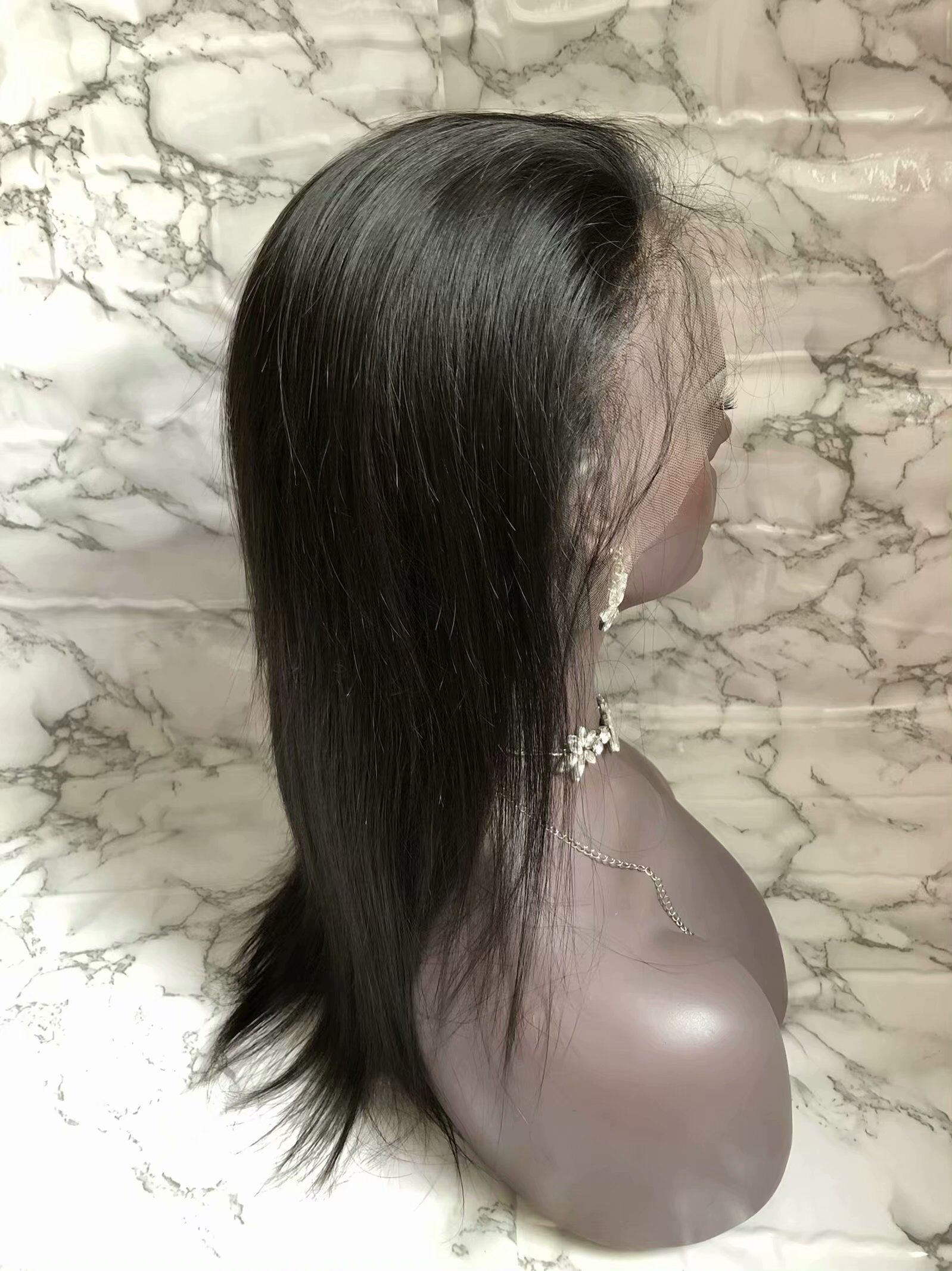 hd 4x4 lace closure wig straight brazilian lace frontal human hair wigs pre plucked with baby hair remy 150 hd lace frontal wig