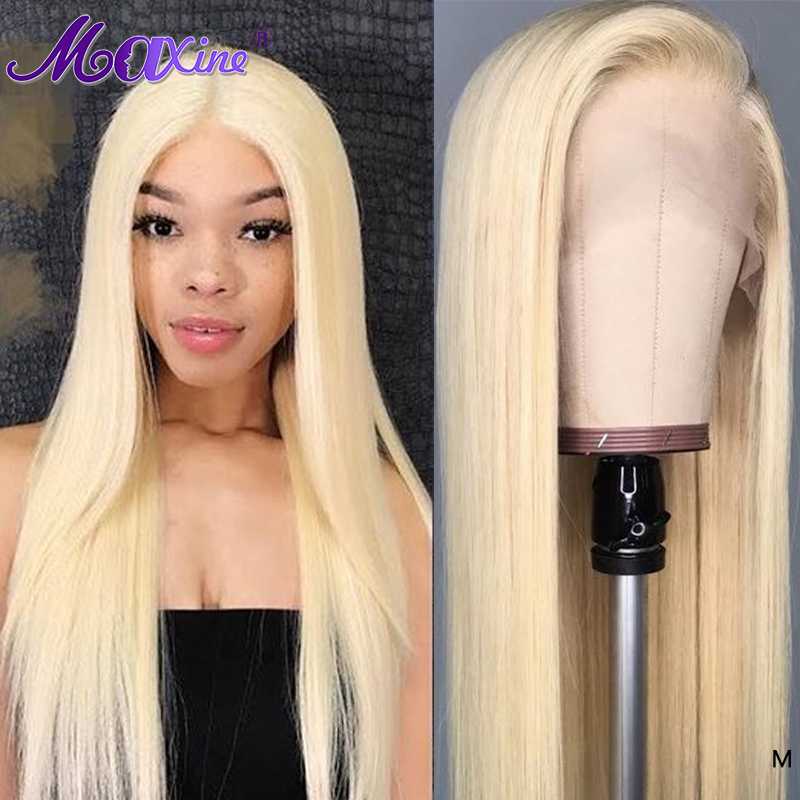 613 Lace Front Wig 13x4 Transparent Lace Wigs Straight Human Hair Wigs Blonde Wig 613 Blonde Front Maxine 150% Density, #613
613 Lace Front Wig 13x4 Transparent Lace Wigs Straight Human Hair Wigs Blonde Wig 613 Blonde Front Maxine 150% Density, #613
