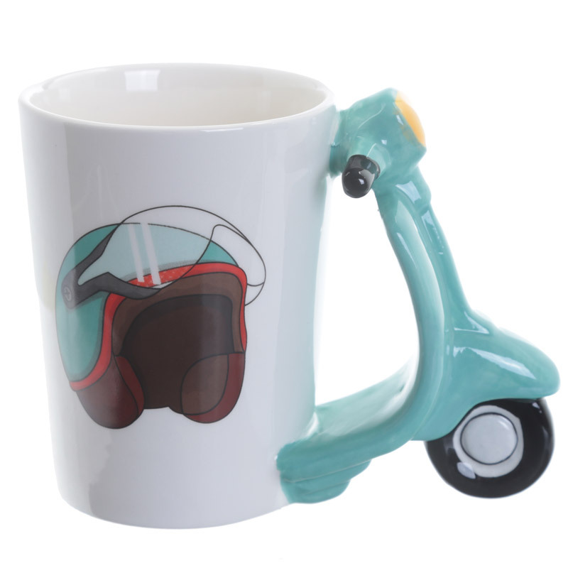 Create 3D Mug Retro Scooter Mug Arm Autocycle Coffee Cup Tea Milk Juice Drinkware Mug Gift, As picture
Create 3D Mug Retro Scooter Mug Arm Autocycle Coffee Cup Tea Milk Juice Drinkware Mug Gift, As picture