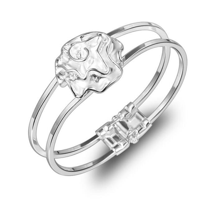 High grade 925 sterling silver Rose Set jewelry set DFMSS243 brand new Factory direct sale 925 silver necklace bracelet earring ring