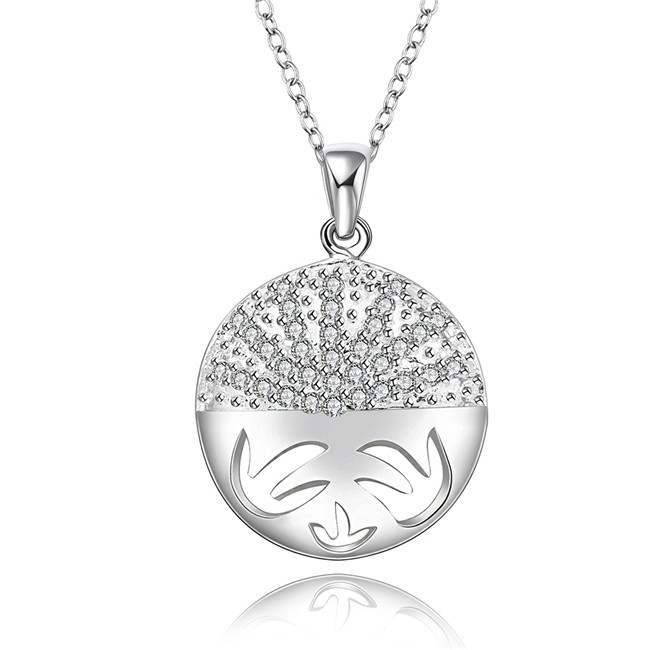 Plated sterling silver necklace 18 inches Round shape zircon pendant necklace DHSN549 Top 925 silver plate Pendant Necklaces jewelry
Plated sterling silver necklace 18 inches Round shape zircon pendant necklace DHSN549 Top 925 silver plate Pendant Necklaces jewelry