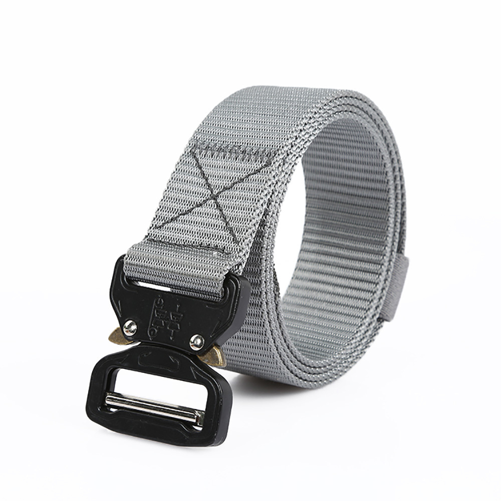 Welovcho Tactical Belt Men Military Army Nylon Waist Belt Combat Training Equipment Carry Belts Men Hunting Waistband 110-140cm C19021601