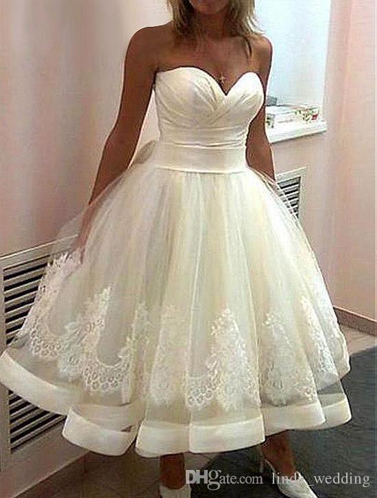 New Retro 1920s Tea Length Wedding Dress A Line Sweetheart Lace Applique Bridal Gown Custom Made Plus Size, Champagne
New Retro 1920s Tea Length Wedding Dress A Line Sweetheart Lace Applique Bridal Gown Custom Made Plus Size, Champagne