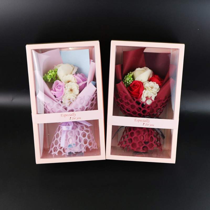 Artificial Flowers Soap Roses Flowers Bouquet Gift Box For Valentine's Day Anniversary Birthday Gifts
Artificial Flowers Soap Roses Flowers Bouquet Gift Box For Valentine's Day Anniversary Birthday Gifts