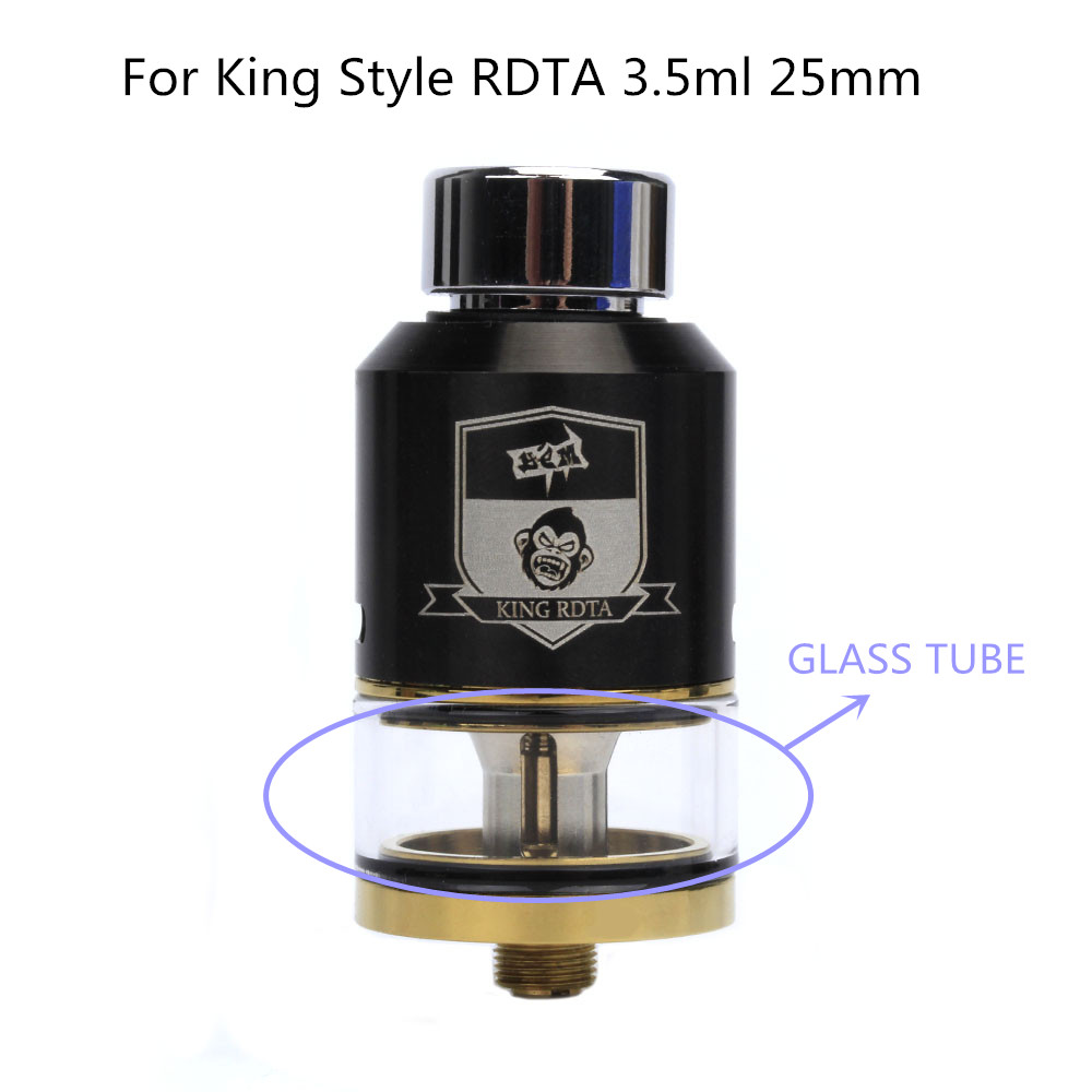 1pcs Replacement Glass TUBE For Coil Father King Style RDTA 3.5ml 25mm Diameter Tank Glass Tube E Cigarette
1pcs Replacement Glass TUBE For Coil Father King Style RDTA 3.5ml 25mm Diameter Tank Glass Tube E Cigarette