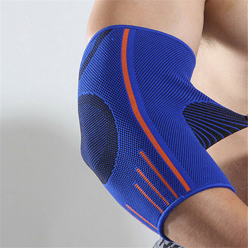 2020 Functional 1 X Elastic Stretch Elbow Arm Brace Support Pad Guard Compression Sleeve Tennis Bandage Elbow Knee Pads, Blue
2020 Functional 1 X Elastic Stretch Elbow Arm Brace Support Pad Guard Compression Sleeve Tennis Bandage Elbow Knee Pads, Blue