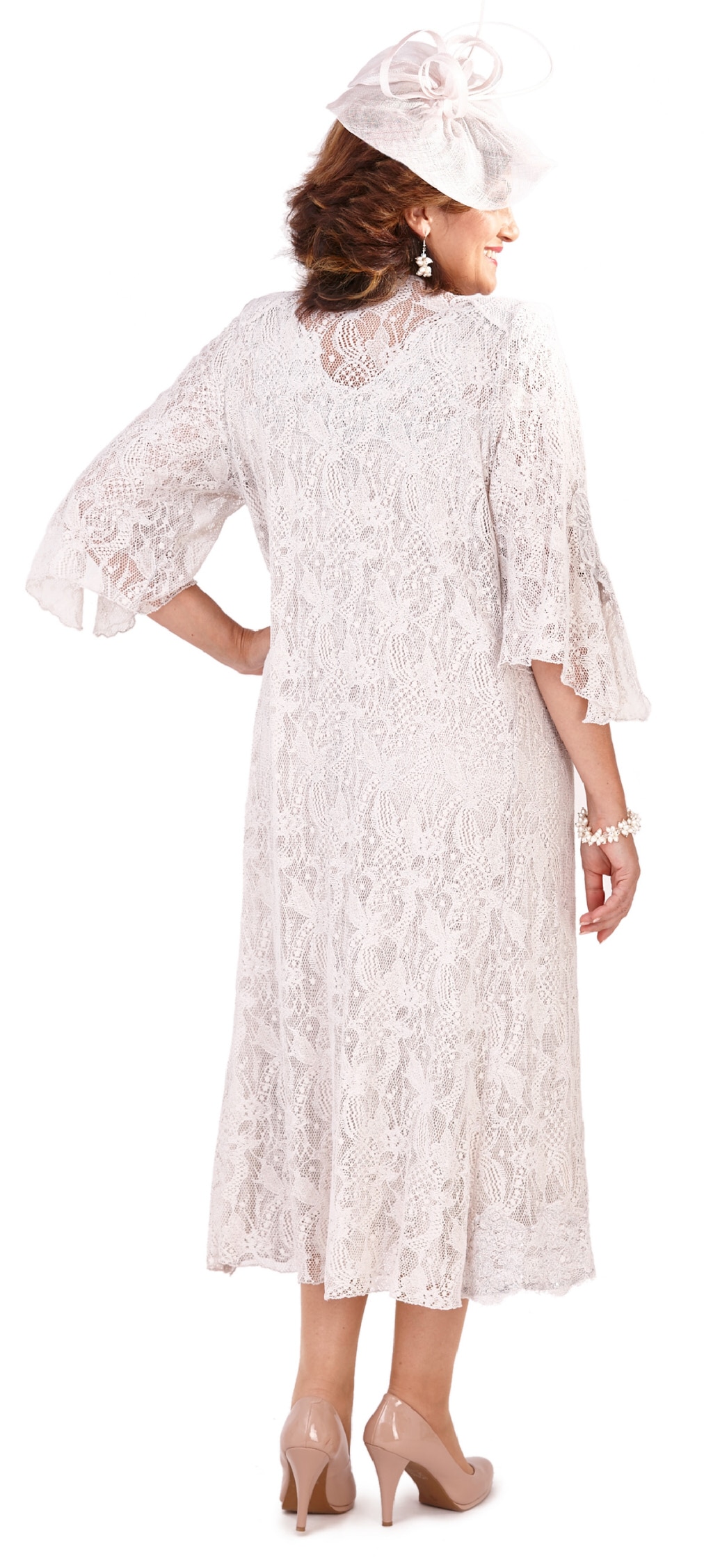 Plus Size Mother Of The Bride Dresses With Jacket Two Pieces Lace Long Sleeve Evening Gowns For Wedding Custom Made Prom Dress