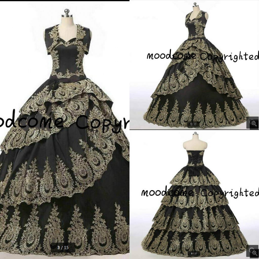 Vestidos de Fiesta ball gown black lace appliques princess prom dress 2019 strapless with jackets modest muslim real picture prom gowns, Red
Vestidos de Fiesta ball gown black lace appliques princess prom dress 2019 strapless with jackets modest muslim real picture prom gowns, Red