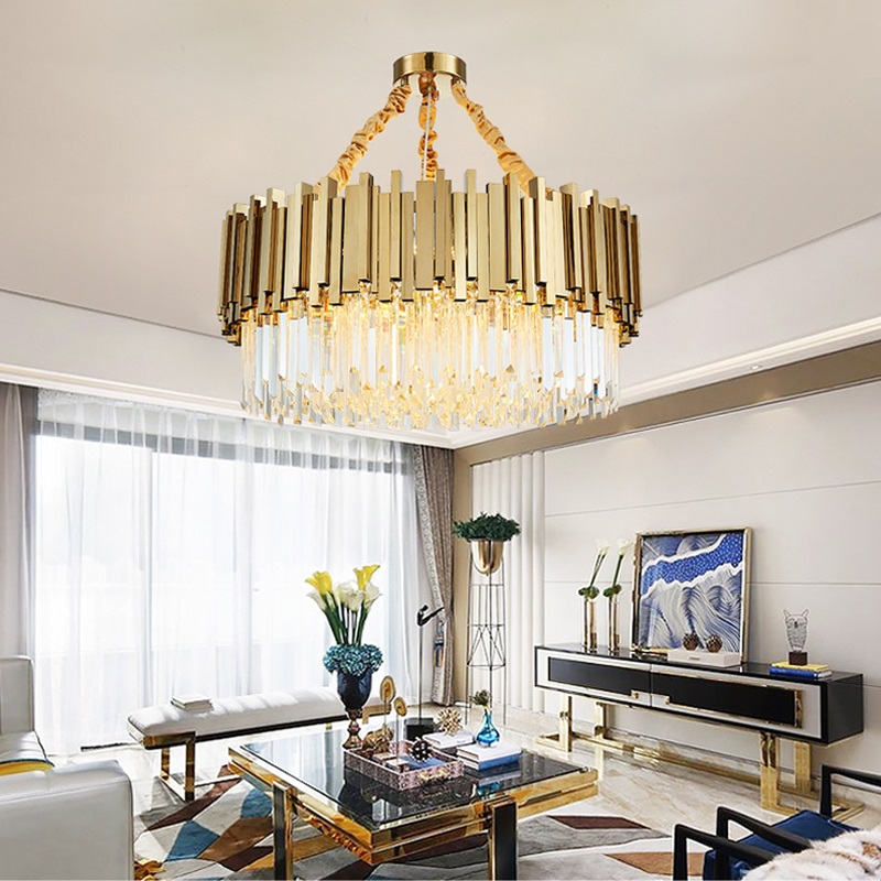 Modern Crystal Chandelier for Living Room Dining Room Gold Crystal Chandelier LED Lights Lighting LED Chandelier Luxurious
Modern Crystal Chandelier for Living Room Dining Room Gold Crystal Chandelier LED Lights Lighting LED Chandelier Luxurious